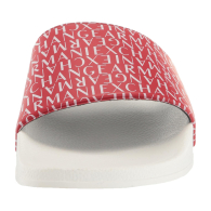 Чоловічі шльопанці Armani Exchange з логотипом 45 (11 US) 30 см Білий/Червоний 1159855235