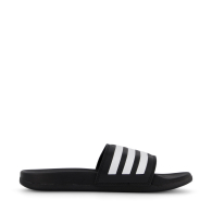 Легкі шльопанці Adilette Comfort Adidas з фірмовими смужками 42 (8 US) 27,5 см Чорний 1159855374