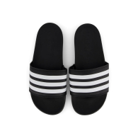 Легкі шльопанці Adilette Comfort Adidas з фірмовими смужками 42 (8 US) 27,5 см Чорний 1159855374