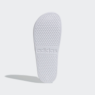 Легкие шлепанцы Adilette Aqua от Adidas с фирменными полосками 47 (12 US) 30 см Белый/Серый 1159855964