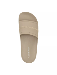 Женские шлепанцы Anyka Calvin Klein 37,5 (7 US) 24,5 см Бежевый 1163224902