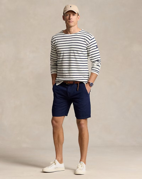 Мужские шорты Polo Ralph Lauren 1159840860 (Синий 38)