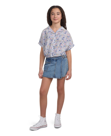 Джинсовые юбка-шорты Levi's 1159841989 (Синий 8)