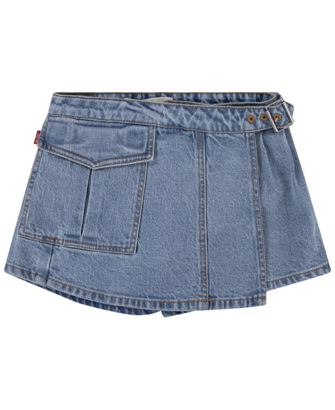 Джинсовые юбка-шорты Levi's 1159841989 (Синий 8)