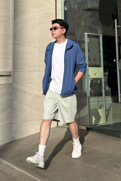 Мужские легкие шорты UNIQLO DRY-EX 1159842140 (Зеленый XL)