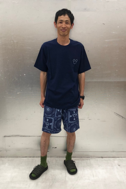 Легкие шорты Disney in Blue от UNIQLO с принтом 1159842260 (Синий S)