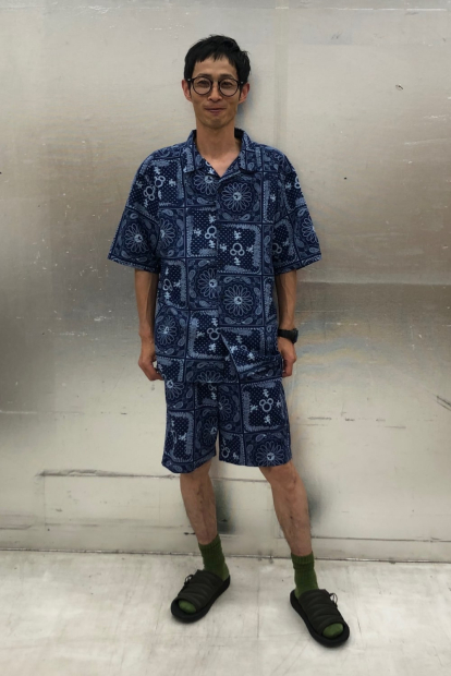 Легкие шорты Disney in Blue от UNIQLO с принтом 1159842260 (Синий S)
