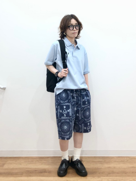 Легкие шорты Disney in Blue от UNIQLO с принтом 1159842260 (Синий S)