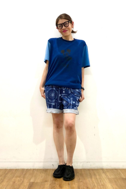 Легкие шорты Disney in Blue от UNIQLO с принтом 1159842260 (Синий S)