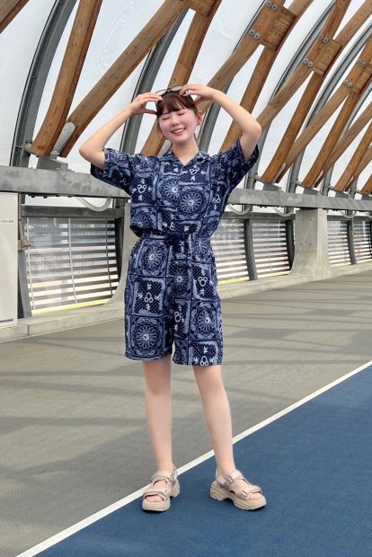 Легкие шорты Disney in Blue от UNIQLO с принтом 1159842260 (Синий S)