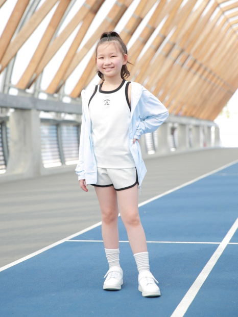 Дитячі шорти UNIQLO 1159843936 (Сірий 145-155)