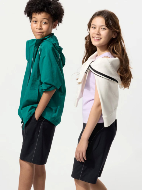 Детские шорты UNIQLO DRY-EX 1159843998 (Черный 125-135)