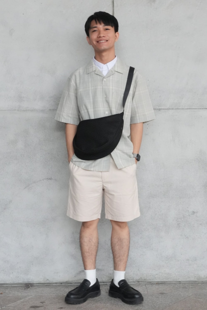 Легкие шорты из льняной смеси UNIQLO 1159846162 (Молочный XL)