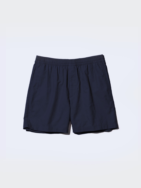 Легкі лляні чоловічі шорти UNIQLO 1159846592 (Синій 3XL)