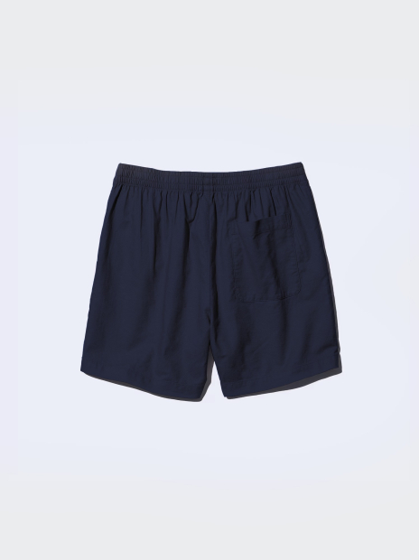 Легкі лляні чоловічі шорти UNIQLO 1159846592 (Синій 3XL)