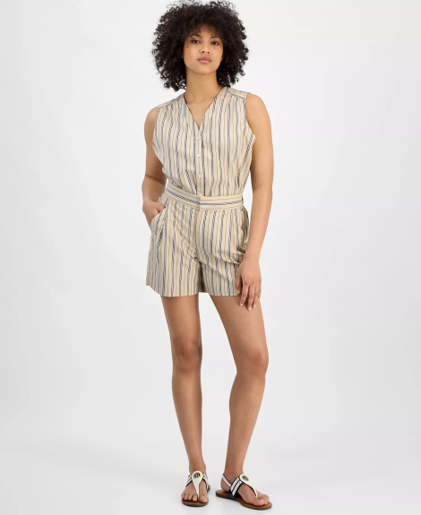 Жіночі шорти Tommy Hilfiger 1159847430 (Бежевий 2)