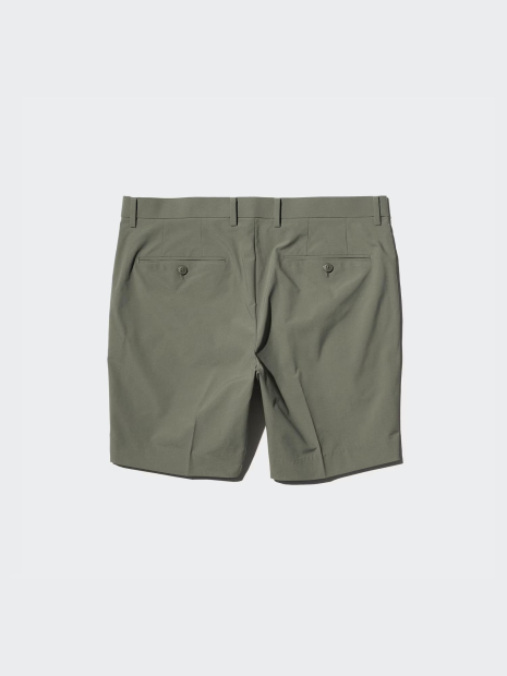 Эластичные шорты UNIQLO 1159849109 (Зеленый L)