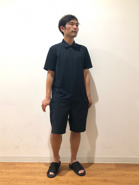 Еластичні чоловічі шорти UNIQLO з кишенями 1159851752 (Чорний XXL)