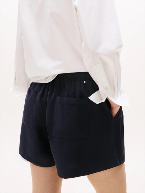 Легкие летние шорты Tommy Hilfiger 1159852121 (Синий S)