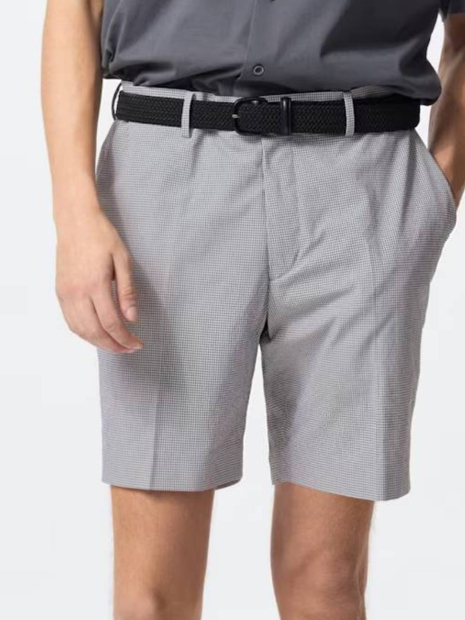 Еластичні шорти UNIQLO в клітину 1159852382 (Сірий XXL)