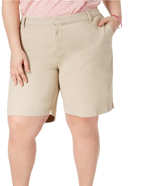 Женские шорты чинос Tommy Hilfiger 1159854906 (Бежевый 14W)