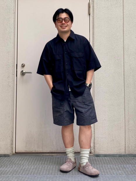 Легкие шорты UNIQLO 1159856869 (Серый M)