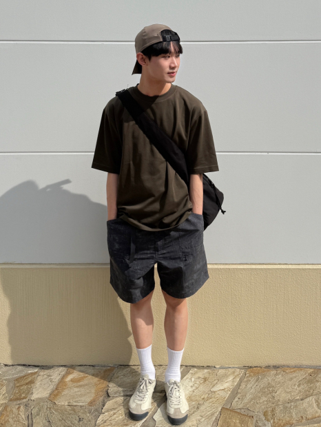 Легкие шорты UNIQLO 1159856869 (Серый M)