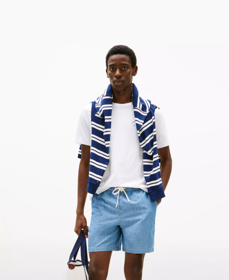 Мужские шорты Mercer Tommy Hilfiger 1159857504 (Голубой 34)