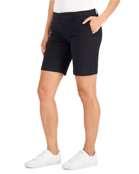 Жіночі шорти Tommy Hilfiger бермуди 1159863932 (Чорний 10)