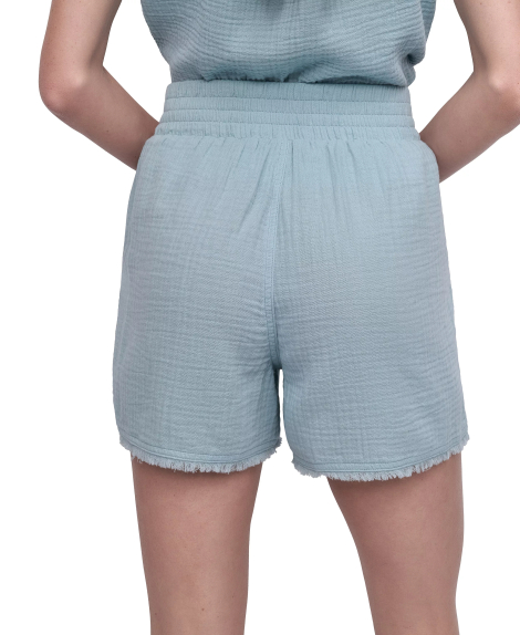 Жіночі шорти бавовняні DKNY 1159865565 (Блакитний L)