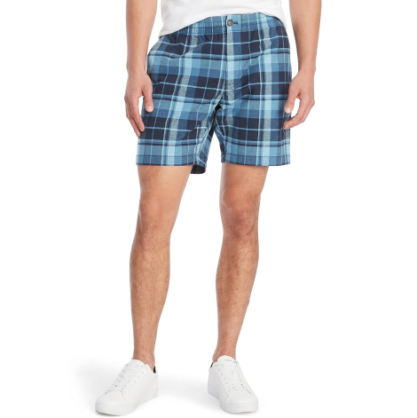 Шорты мужские Tommy Hilfiger в клетку 1159913004 (Синий XL)