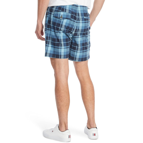 Шорты мужские Tommy Hilfiger в клетку 1159913004 (Синий XL)