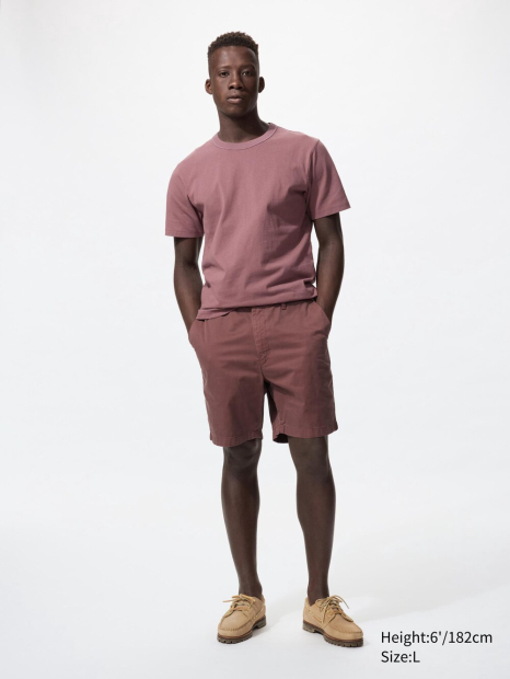 Чоловічі шорти UNIQLO Chinos 1160018690 (Коричневий XXL)