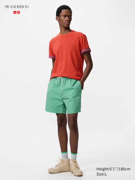 Легкие шорты JW Anderson UNIQLO 1160309684 (Зеленый L)