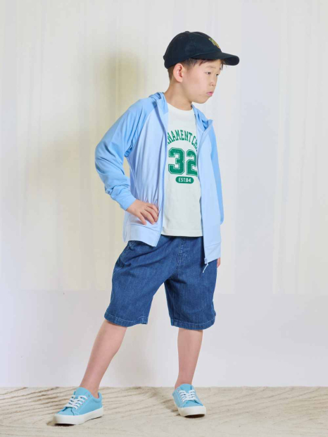 Дитячі шорти джинсові UNIQLO 1160632709 (Синій 11-12) на зріст 145-155 см