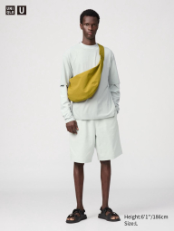 Мужские легкие шорты UNIQLO DRY-EX 1159842140 (Зеленый XL)