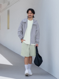 Мужские легкие шорты UNIQLO DRY-EX 1159842140 (Зеленый XL)
