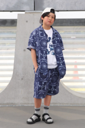 Легкие шорты Disney in Blue от UNIQLO с принтом 1159842260 (Синий S)