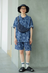 Легкие шорты Disney in Blue от UNIQLO с принтом 1159842260 (Синий S)