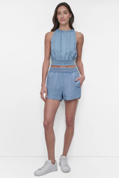 Женские шорты DKNY 1159842339 (Голубой S)