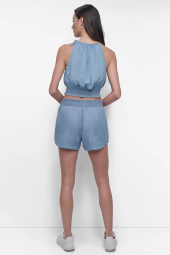 Женские шорты DKNY 1159842339 (Голубой S)