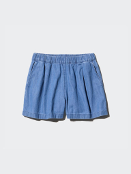 Жіночі джинсові шорти UNIQLO з кишенями 1159845063 (Блакитний S)