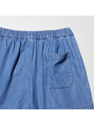 Жіночі джинсові шорти UNIQLO з кишенями 1159845063 (Блакитний S)