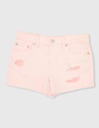 Джинсовые шорты Levi's для девочек 1159845865 (Розовый 6X)