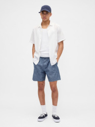 Мужские шорты GAP 1159846945 (Голубой M)