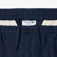 Мужские льняные шорты Lacoste 1159848599 (Синий XXL)
