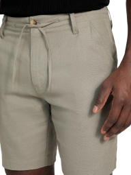 Мужские шорты GUESS из смеси льна 1159851027 (Зеленый 33)