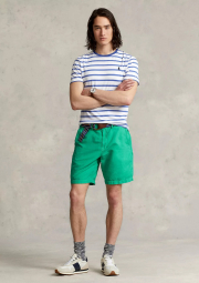 Мужские шорты Polo Ralph Lauren 1159851617 (Зеленый 40)