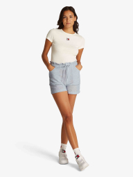 Женские шорты Tommy Hilfiger с поясом 1159852588 (Голубой XS)