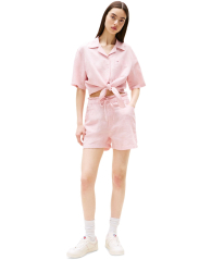 Женские шорты Tommy Hilfiger с поясом 1159852676 (Розовый XS)